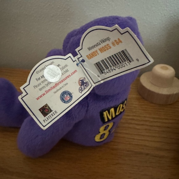 Minnesota Vikings Teddy Bear #84 Randy Moss - Picture 2 of 5